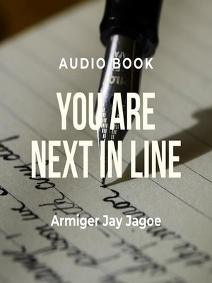 cover image of You Are Next In Line